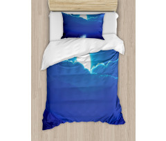 Moonlit Sky and Clouds Duvet Cover Set