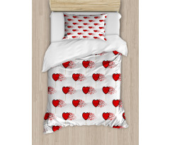 Hearts Lollipops Duvet Cover Set