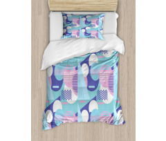 Memphis Style 80's Art Duvet Cover Set