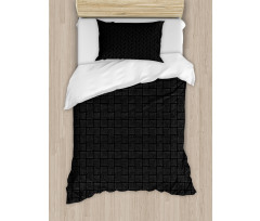 Streaks Forming Squares Duvet Cover Set