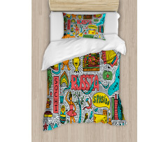 Russia Art Landmark Duvet Cover Set