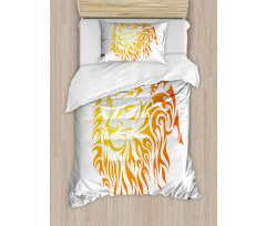 Leo Horoscope Sign Duvet Cover Set