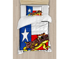 American Texas City Duvet Cover Set