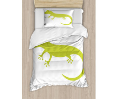 Australian Lizard Duvet Cover Set