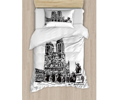 Hand Drawing Duvet Cover Set