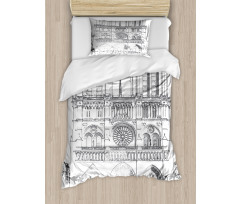 Detailed Sketch Duvet Cover Set