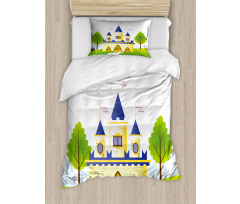 Magic Tale Land Fortress Duvet Cover Set