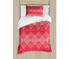 Square and Triangle Forms Duvet Cover Set