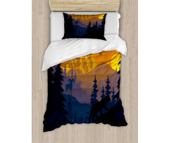 Wild Nature Landscape Art Duvet Cover Set