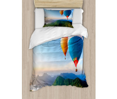 Balloons on Ridges Duvet Cover Set