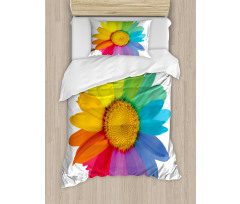 Hippie Daisy Spring Duvet Cover Set