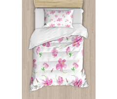 Floral Patterns Country Duvet Cover Set