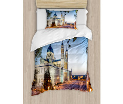 Royal Palace in Madrid Duvet Cover Set