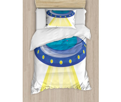 UFO Unknown Flying Object Duvet Cover Set