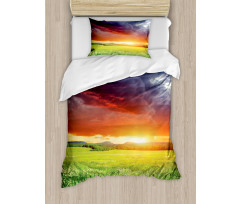 Sunset Modern View Duvet Cover Set