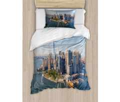 Real Life Aerial View Duvet Cover Set