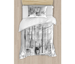 Watercolor Composition Duvet Cover Set