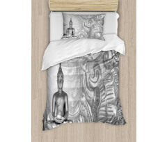 Ornamental Old Ancient Duvet Cover Set