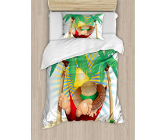 Exotic Summer Paradise Duvet Cover Set