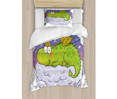 Nighttime Sleep on a Cloud Duvet Cover Set