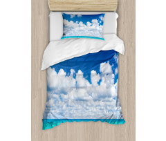 Hawaiian Exotic Sky Duvet Cover Set