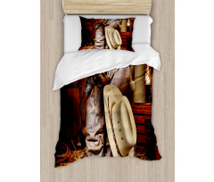 America Retro Rodeo Duvet Cover Set