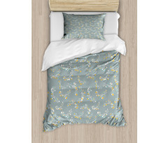 Summer Garden Branches Duvet Cover Set