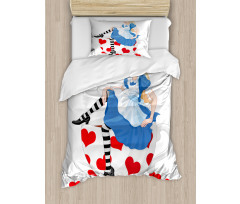 Alice with Cup Duvet Cover Set