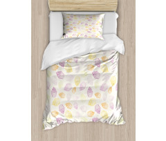 Creamy and Cupcakes Duvet Cover Set