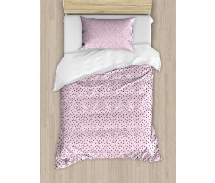 Valentine's Day Theme Motifs Duvet Cover Set