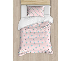 Cupcakes and Polka Dots Duvet Cover Set