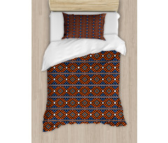 Tribal Geometric Motifs Duvet Cover Set