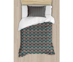 Simple Modern Triangles Duvet Cover Set