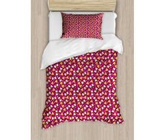 Graphical Flying Bugs Duvet Cover Set