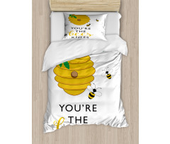 You're the Bees Knees Duvet Cover Set