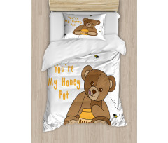 You're My Honey Pot Bear Duvet Cover Set