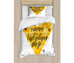 Happy Valentine's Day Duvet Cover Set