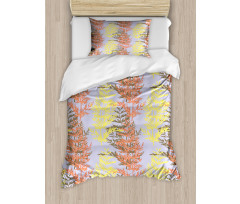 Herbs Botany Sprigs Branches Duvet Cover Set