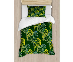 Helichrysum Yarrow Branches Duvet Cover Set