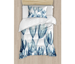 Flower X-Ray Picture Duvet Cover Set