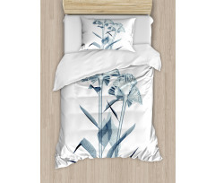 Flowers X-Ray Vision Duvet Cover Set