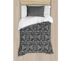 Monochrome Triskelion Art Duvet Cover Set