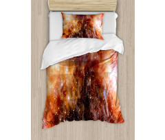 Gas Cloud in Deep Space Duvet Cover Set