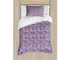 Spotted Simple Shapes Art Duvet Cover Set