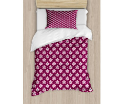 Petals with Hearts Duvet Cover Set