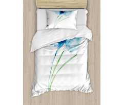 Cornflower Botany Duvet Cover Set