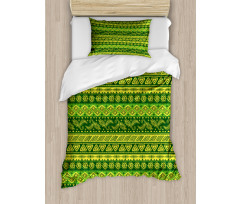 Oriental Hand Drawn Duvet Cover Set