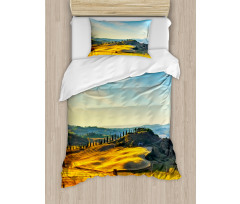 Italy Farmland Rural Duvet Cover Set