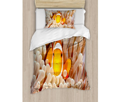 Bali Indonesia Fishes Duvet Cover Set