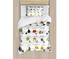 Underwater Aquatic Species Duvet Cover Set